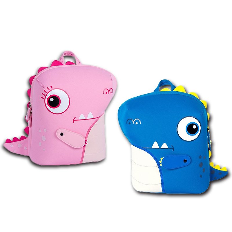 NOHOO Toddler Backpack (3~4 years old) Dinosaur Series - Backpacks & Bags - Other Materials Multicolor