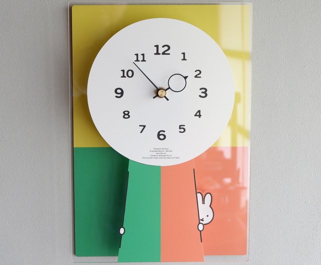 かくれんぼするミッフィー時計 - ショップ 関野意匠室＋絡繰堂 時計