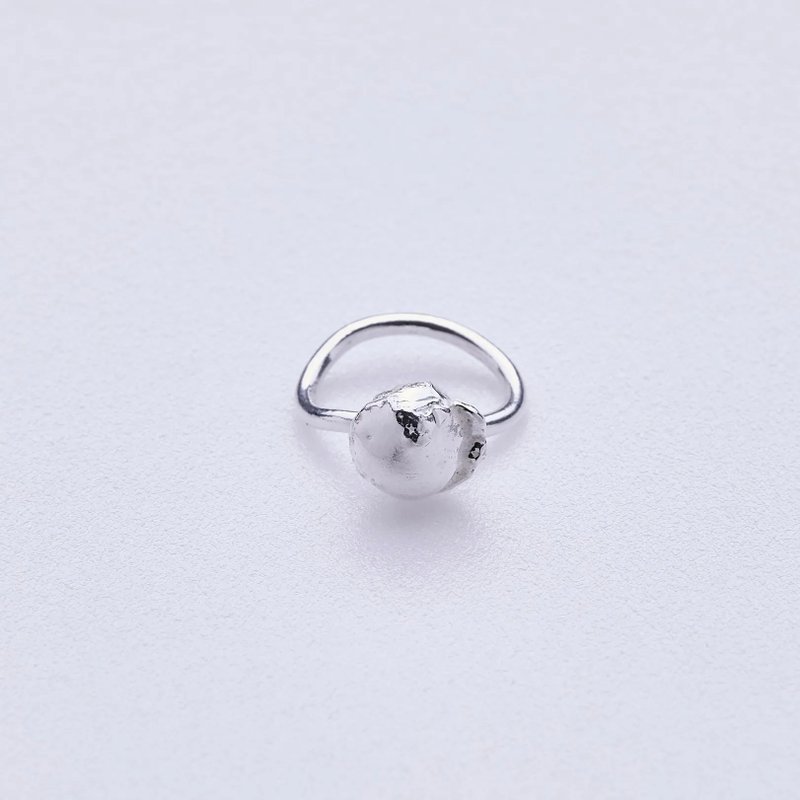 Stilldrop ring - 戒指 - 純銀 