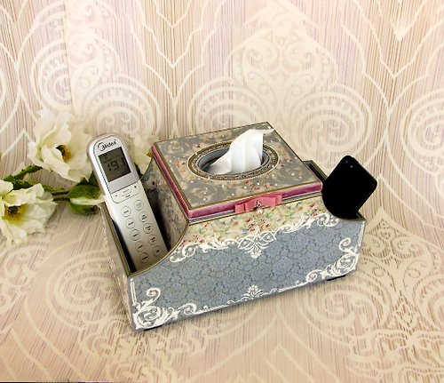 DecoRina Kitchen organizer, Brush holder, Cosmetics holder,napkin holder,Tissue box cover