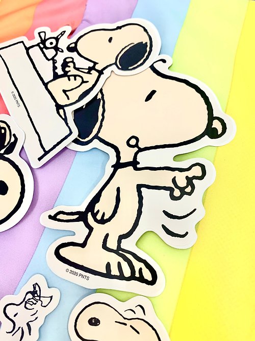 肥碩生活 限量 Snoopy史努比貼紙 貼紙 文具 禮品
