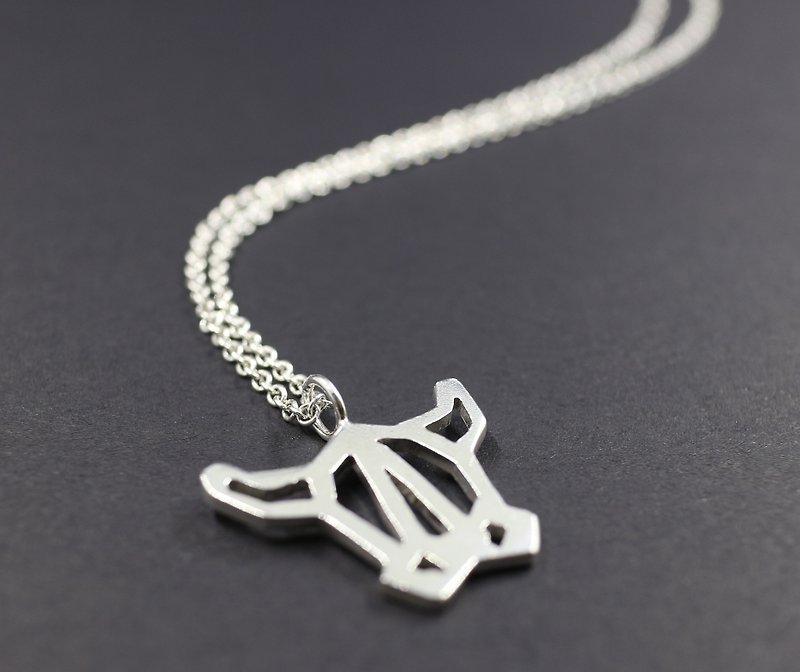 Ho Band's Geometry- Year of OX - Necklaces - Sterling Silver 