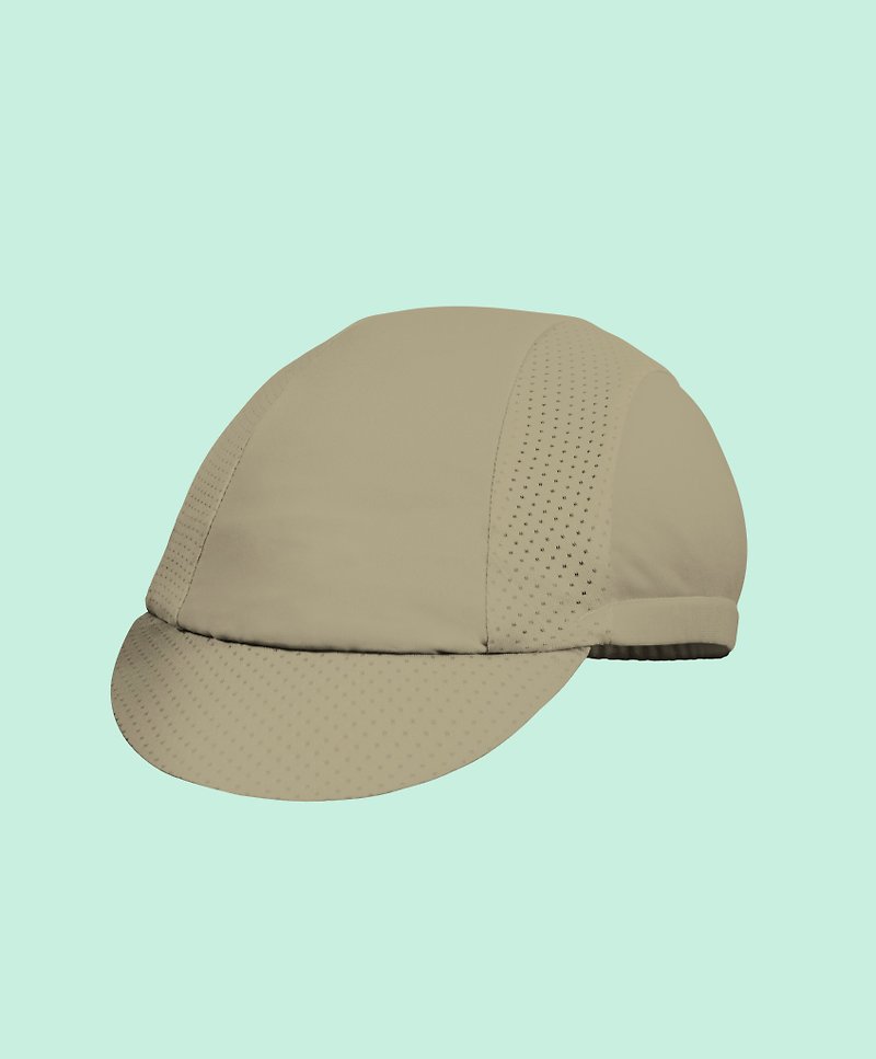 TT小帽-陶土黃 - 帽子 - 聚酯纖維 卡其色