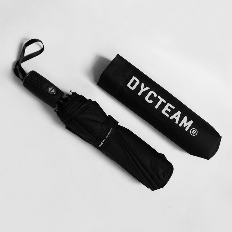 DYCTEAM - LOGO 自動開合傘 - 其他 - 防水材質 黑色