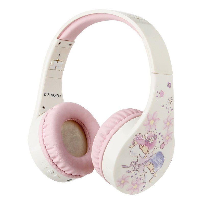 Bluetooth Wireless Kids Headphones – Little Twin Stars - Headphones & Earbuds - Plastic Pink