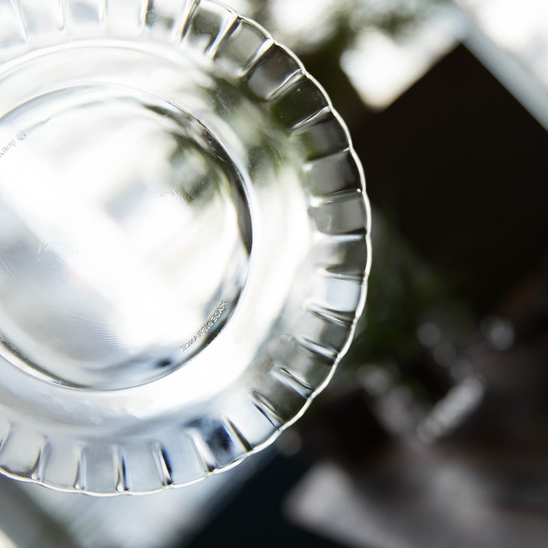 SAGE /フランスDURALEX強化ガラスデザート皿の生息地のセントの隠遁 - 小皿 - ガラス 透明