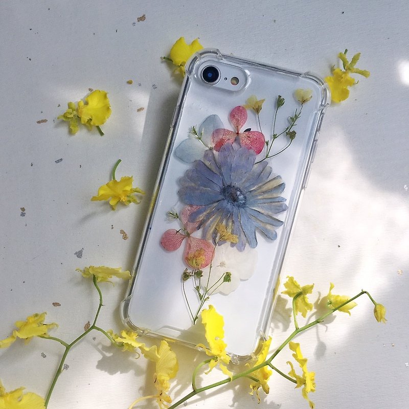 2018 new dry flower phone case - Phone Cases - Plants & Flowers White
