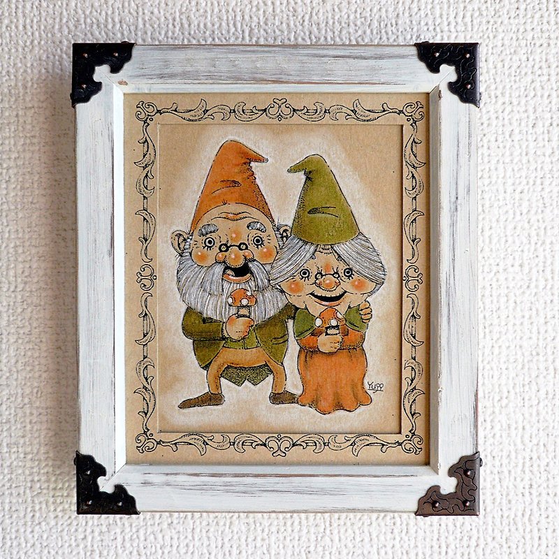 【Framed】 Nome's golden wedding ceremony - Posters - Paper White