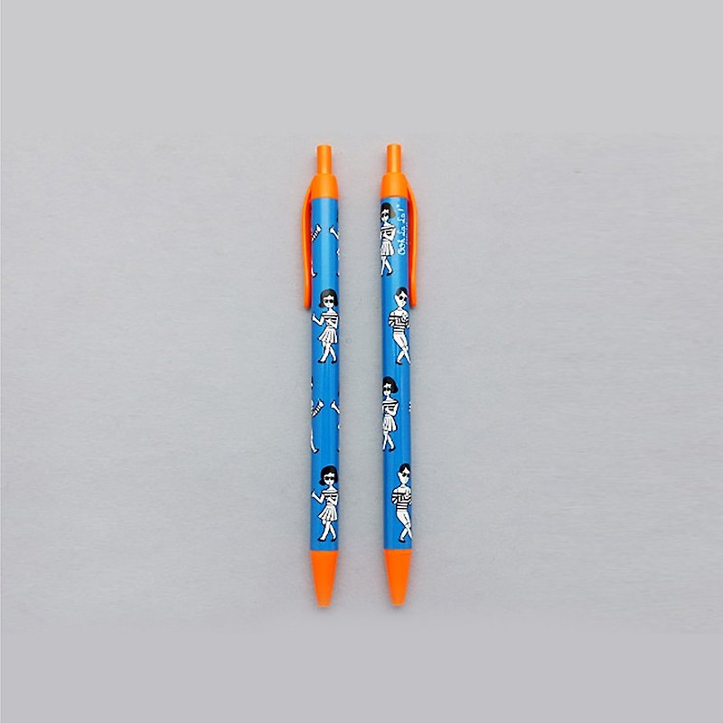 男の子と女の子ボールペン - その他のペン - プラスチック シルバー