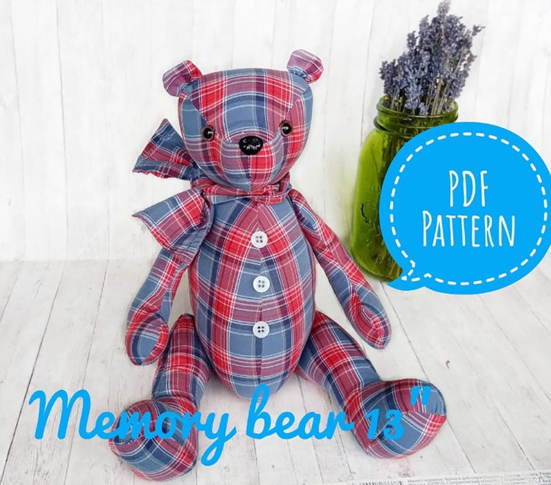 Pattern memory bear - 其他數位設計 - 其他材質 
