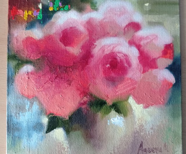 Peonies Bouquet Peonies Still Life Original Art Oil Painting Peony Art -  Shop AgeevaAnnArtist Posters - Pinkoi