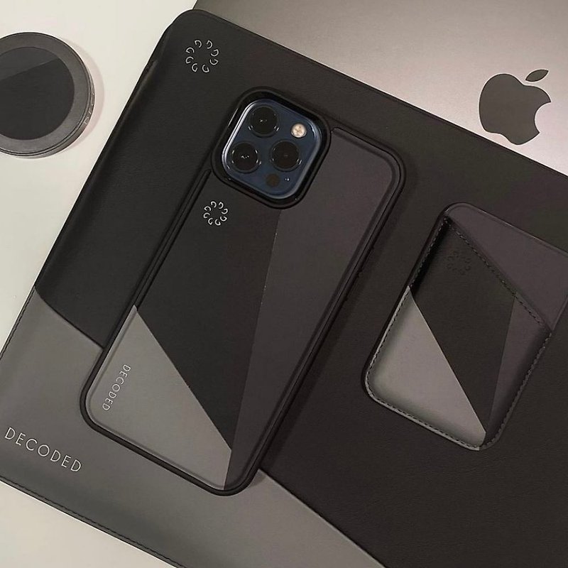 DECODE x Nike Grind | iPhone 12 系列手機殼 - 正黑色 - 手機殼/手機套 - 環保材質 黑色