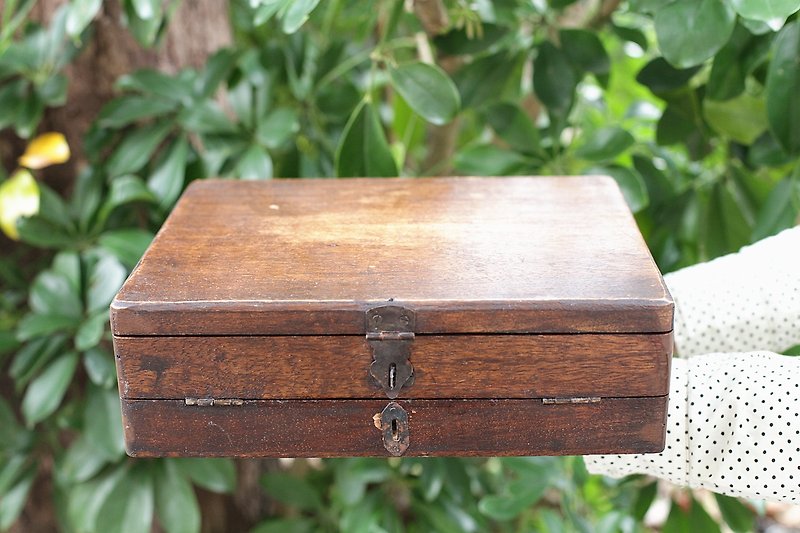 【好日戀物】荷蘭VINTAGE 文具盒 - 收納箱/收納用品 - 木頭 