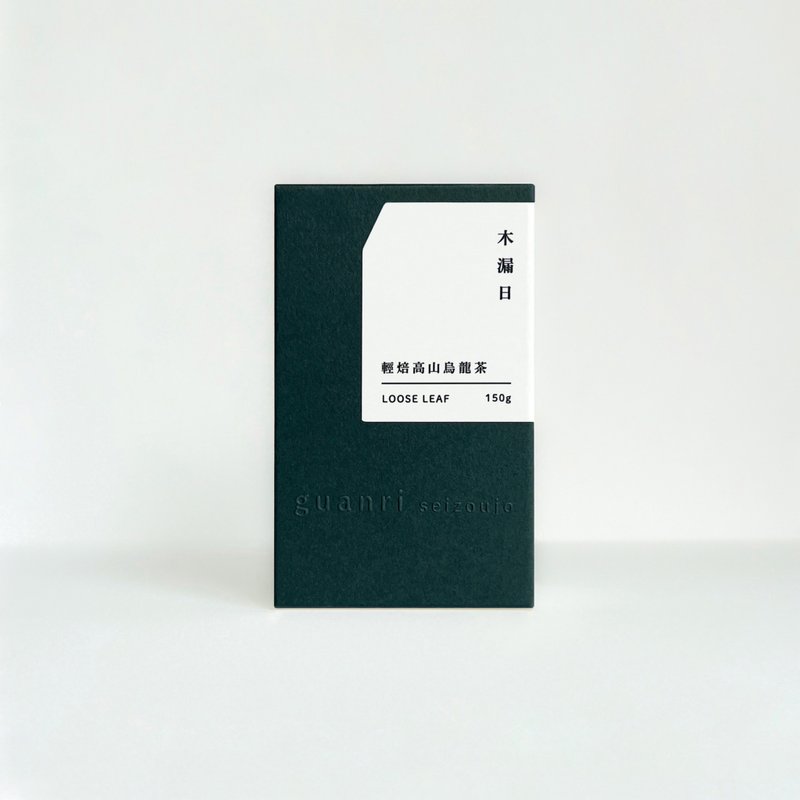 [Mu Le Ri]/Light roasted mountain oolong tea/Winter tea/Single box/Fragrant oolong/Shanlinxi - Tea - Paper Green