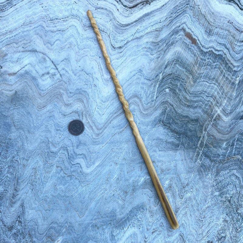 我製杖　魔杖　馬細克　手工魔杖　手工法杖　極細系列法杖 - 擺飾/家飾品 - 木頭 白色