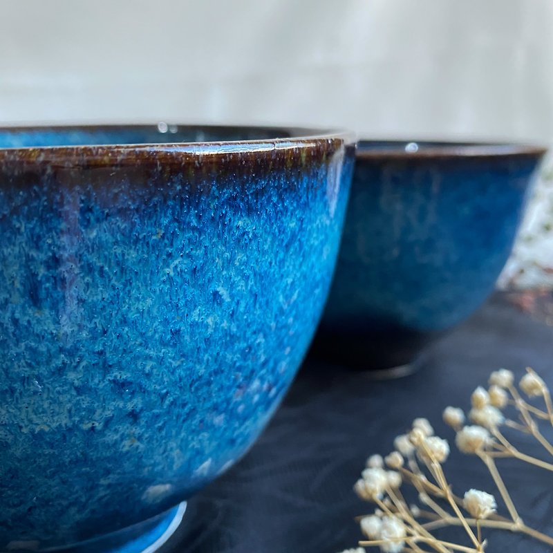 Ceramic  bowl set - Bowls - Porcelain Blue