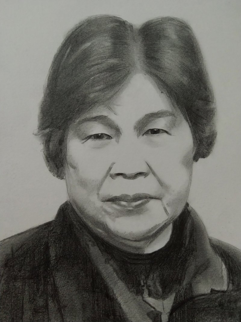 pencil drawing / character sketch - ภาพวาดบุคคล - กระดาษ 