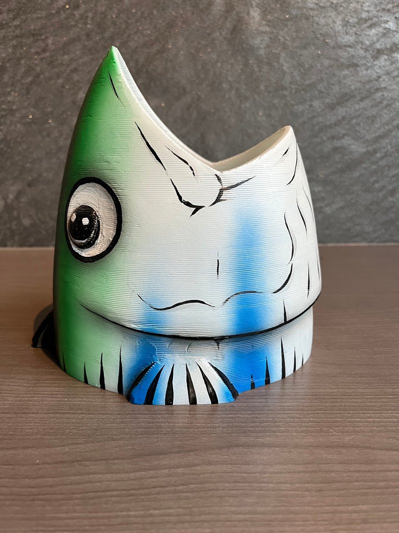 魚型物件 - 擺飾/家飾品 - 壓克力 白色