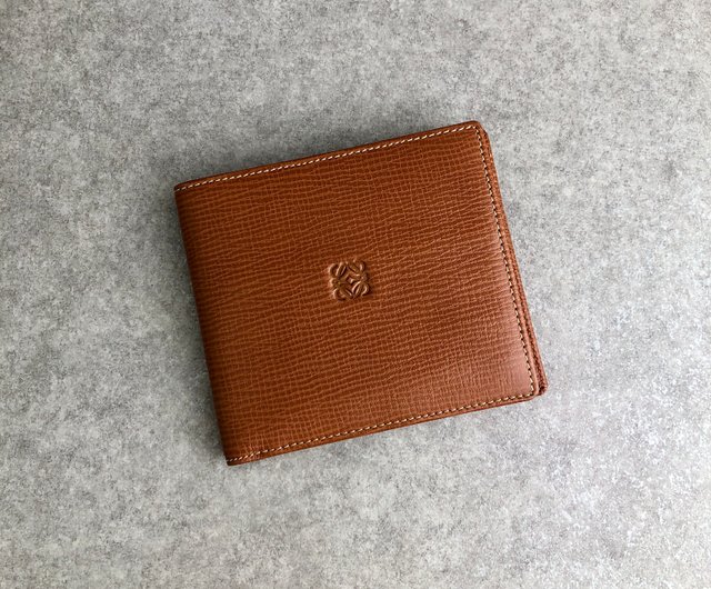 日本直送 名牌中古包 】LOEWE ロエベ 財布 ブラウン アナグラム レザー 二つ折り vintage ヴィンテージ オールド ntgjhx -  ショップ VintageShop solo 財布 - Pinkoi