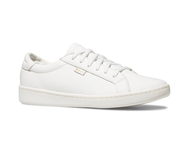 Opening Celebration KEDS ACE classic all white leather casual shoes 9191W130044 Shop keds Women s Casual Shoes Pinkoi