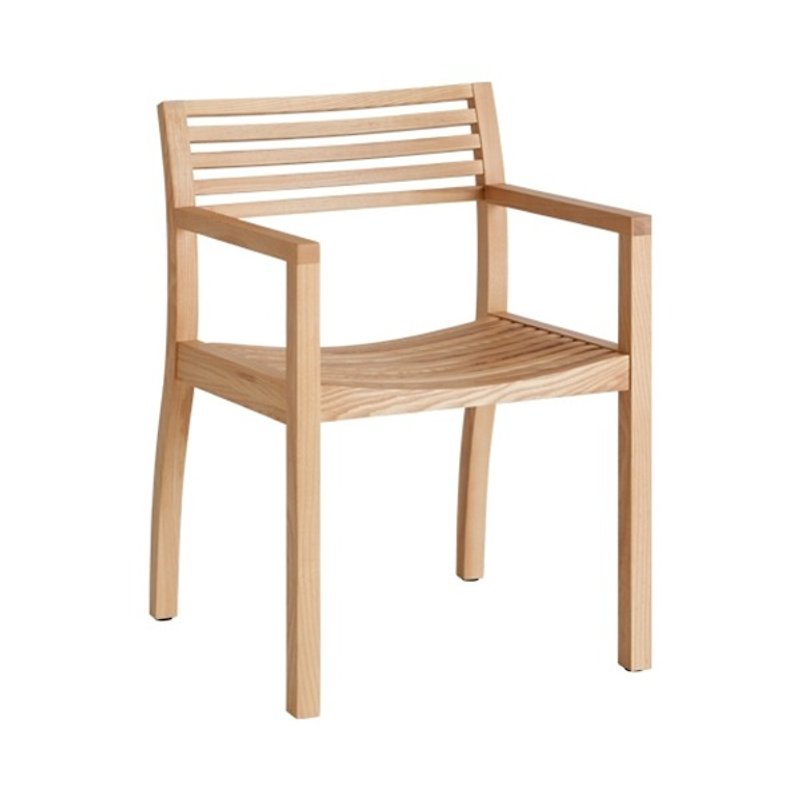 【YouqingmenSTRAUSS】─DAHRAラウンジチェア（アームレスト付き）。複数の色で利用可能 - 椅子・ソファー - 木製 
