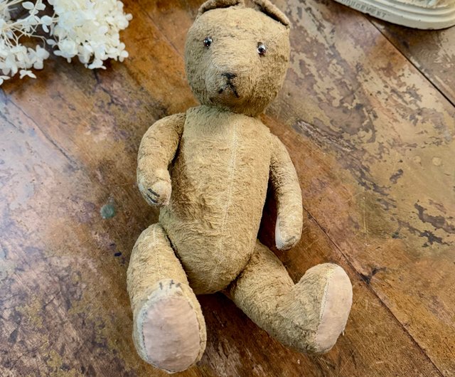 50657-フランスアンティーク モヘア テディベア - ショップ JSVS