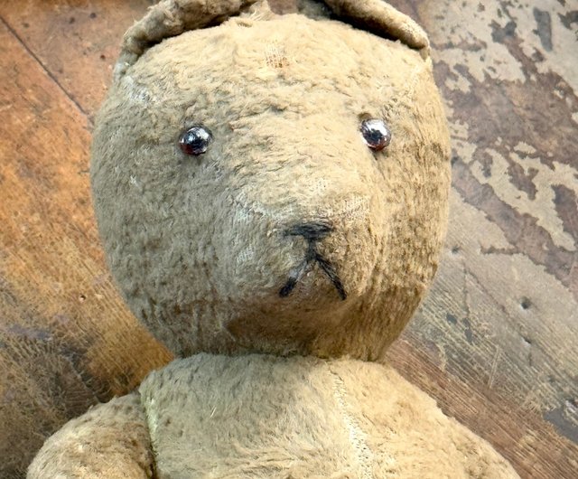 50657-フランスアンティーク モヘア テディベア - ショップ JSVS