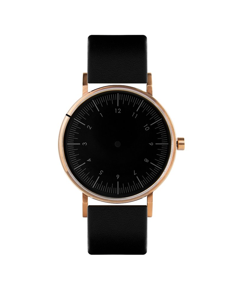 Simpl Watch - Nova Black - 男裝錶/中性錶 - 不鏽鋼 金色