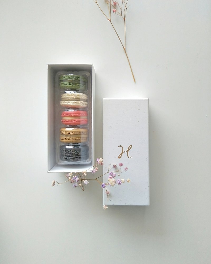 5 into the macaron - Plant plant series - Cake & Desserts - Other Materials Multicolor
