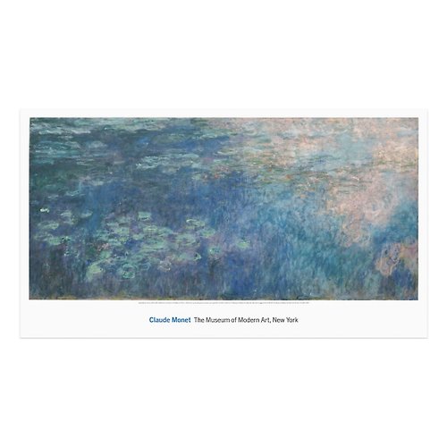 LIGHTO 光印樣 【原版海報】莫內 Monet: Water Lilies 睡蓮