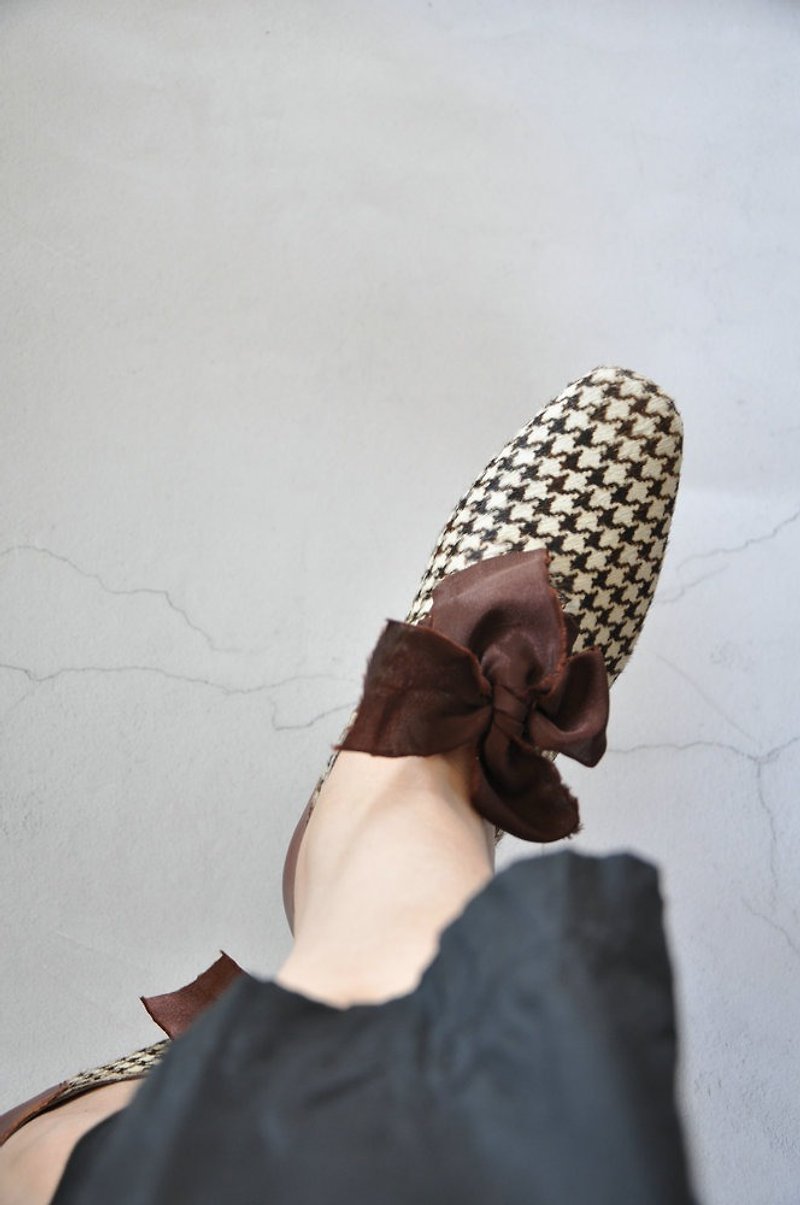 หนังแท้ รองเท้าหนังผู้หญิง หลากหลายสี - Customizable handmade leather  women's oxford derby flat shoes, ladies shoes