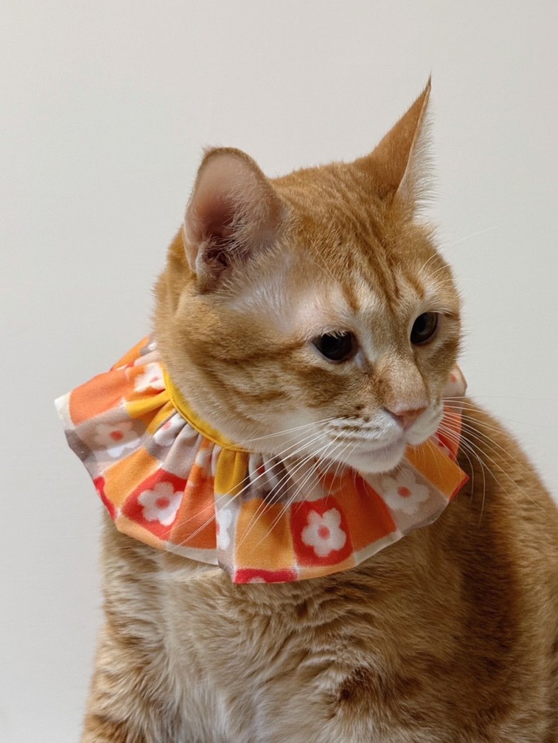 Swinging Scarf-[Wall Tiles] - Collars & Leashes - Cotton & Hemp Orange