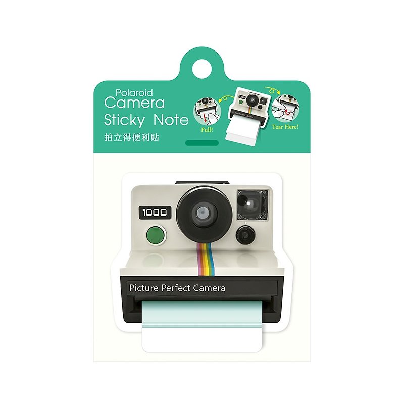 [Retro Polaroid Post-it] | Style Convenience Sticker Memo | - Sticky Notes & Notepads - Paper White