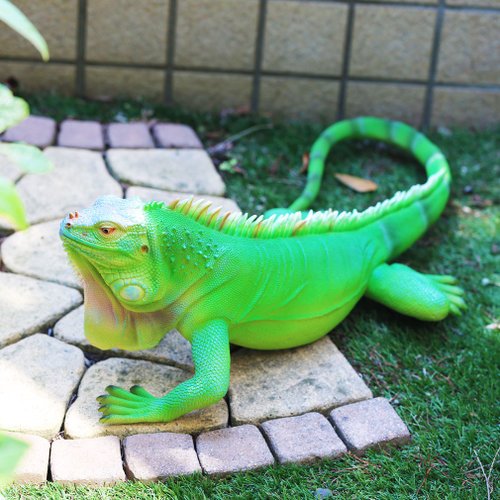 Devalier ca154 [Genuine] Iguana Figurine Iguana Resin Gift Cute