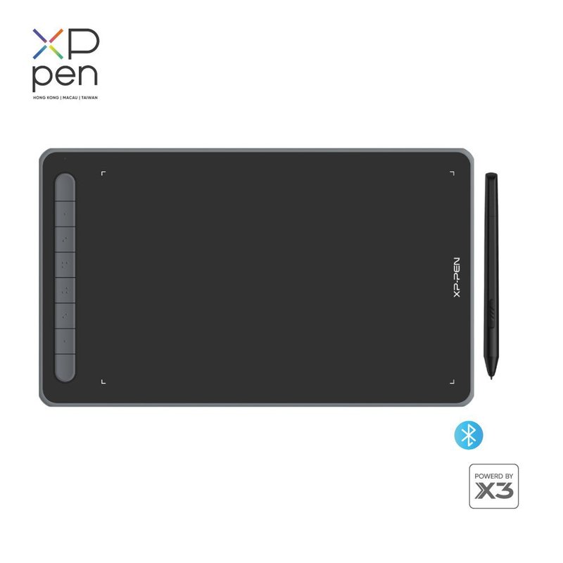 Deco MW X3 Drawing Tablet Black Bluetooth Version - Gadgets - Plastic Black