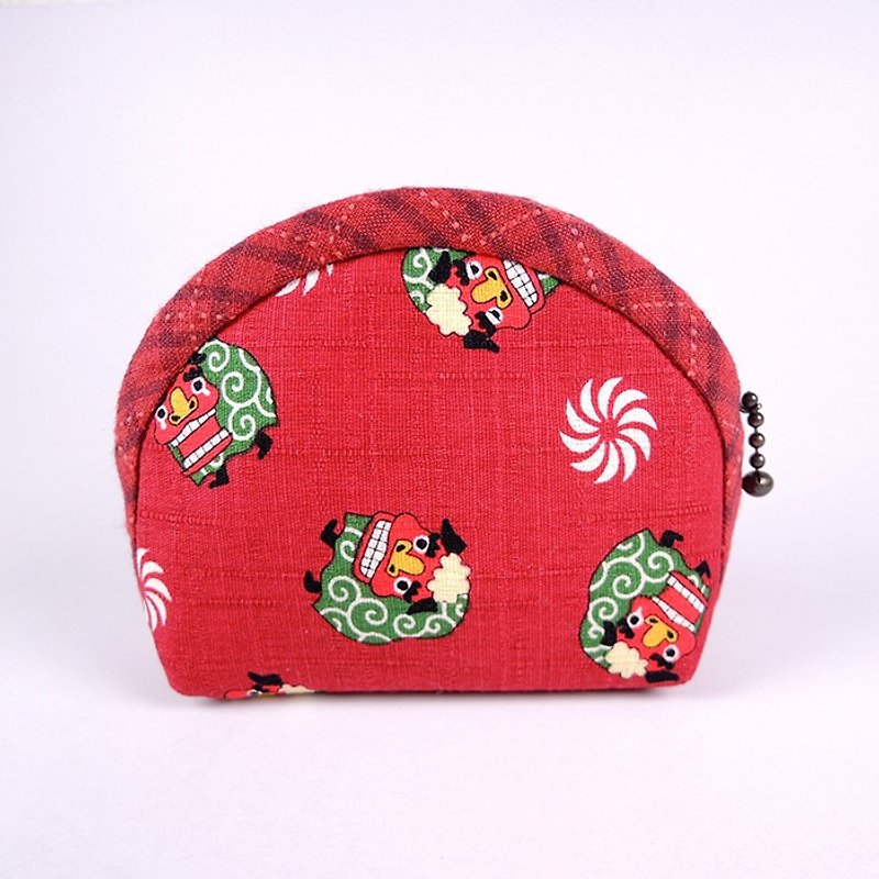 Japanese purse compact package - the beast (red) - กระเป๋าใส่เหรียญ - วัสดุอื่นๆ สีแดง