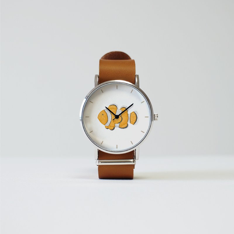 clownfish watch - นาฬิกาผู้หญิง - โลหะ สีส้ม