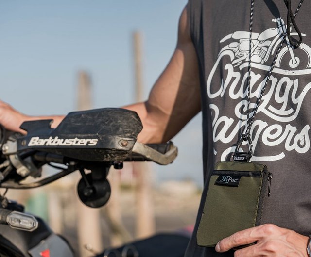 Craggy-ミニネックウォレット財布入れ スモールバッグ財布機能性