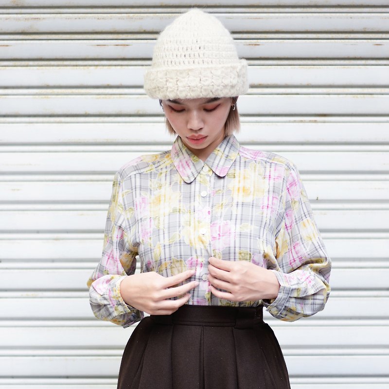 Spring outside | Baroque long sleeve vintage shirt - Women's Shirts - Other Materials 