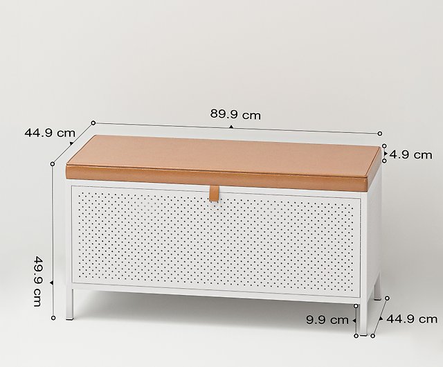 Three-layer wooden trolley / space storage helper / mobile storage / wooden industrial  style - Shop bamtorhome Storage - Pinkoi