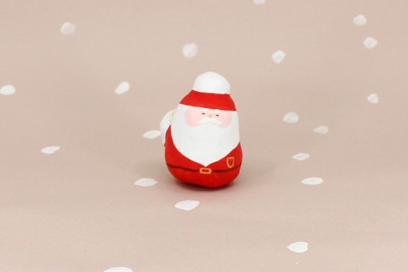 ほっこりクリスマス張り子・サンタクロース - 擺飾/家飾品 - 紙 