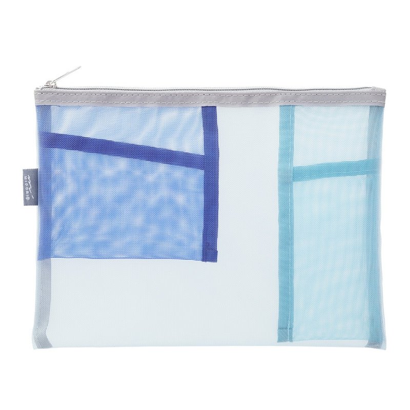 MIDORI mesh divider storage bag blue - Storage - Other Materials Blue