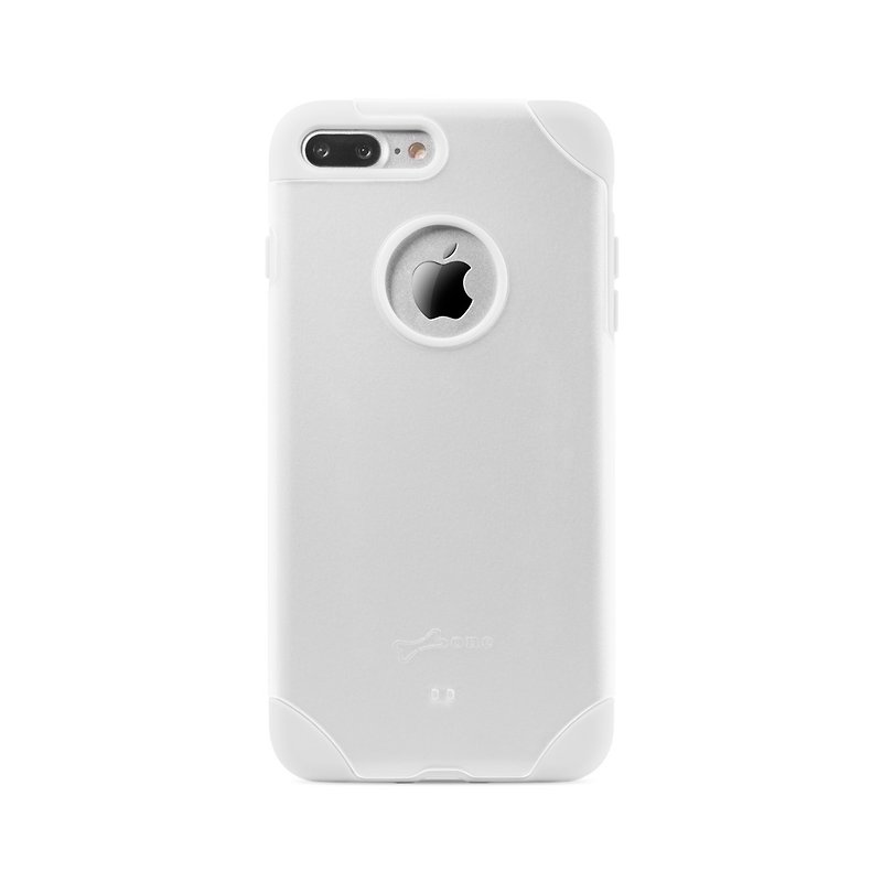 Bone / iPhone Elite 8 Plus / 7 Plus Elite Case-Elegant White - เคส/ซองมือถือ - ซิลิคอน ขาว