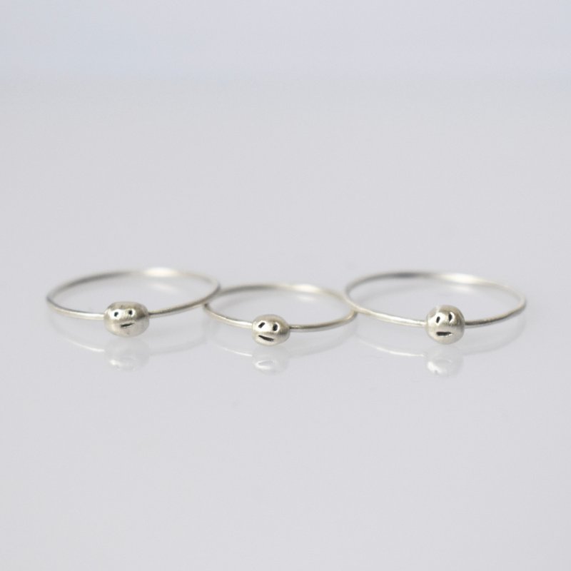 kao hitotsu ring / ring - General Rings - Other Metals Silver