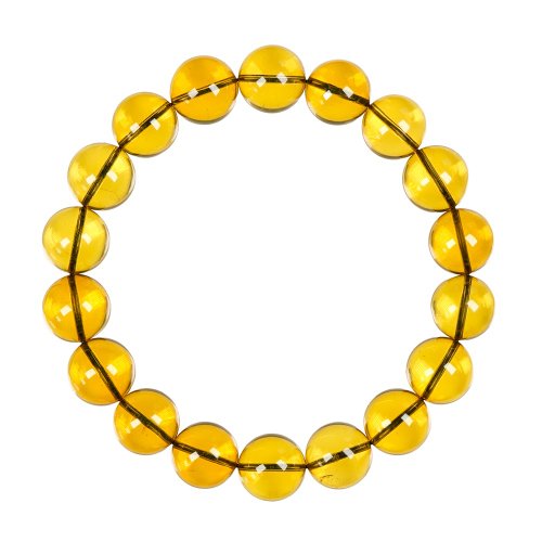 正佳珠寶 Gemsrich Jewelry 【正佳珠寶】琥珀藍珀 頂級金藍高淨水 10.8-11.3mm 手珠