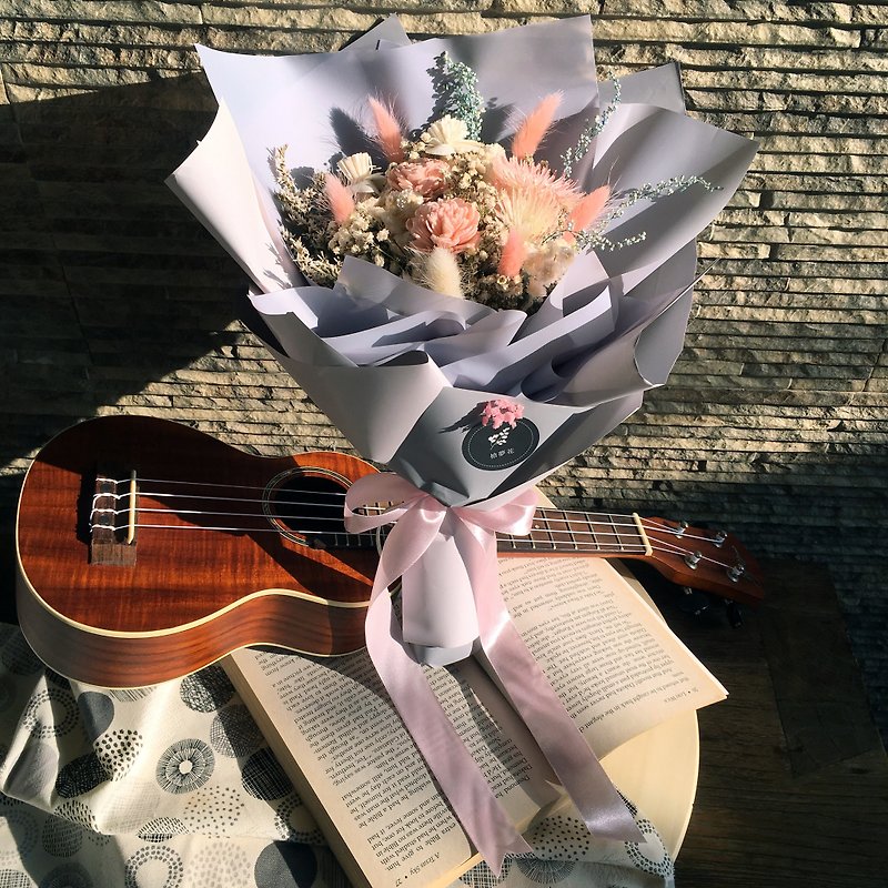 [Pink Youth] Dry Flowers / Bouquet / Dry Bouquet / Valentine's Day Bouquet / Valentine's Day - Dried Flowers & Bouquets - Plants & Flowers Multicolor