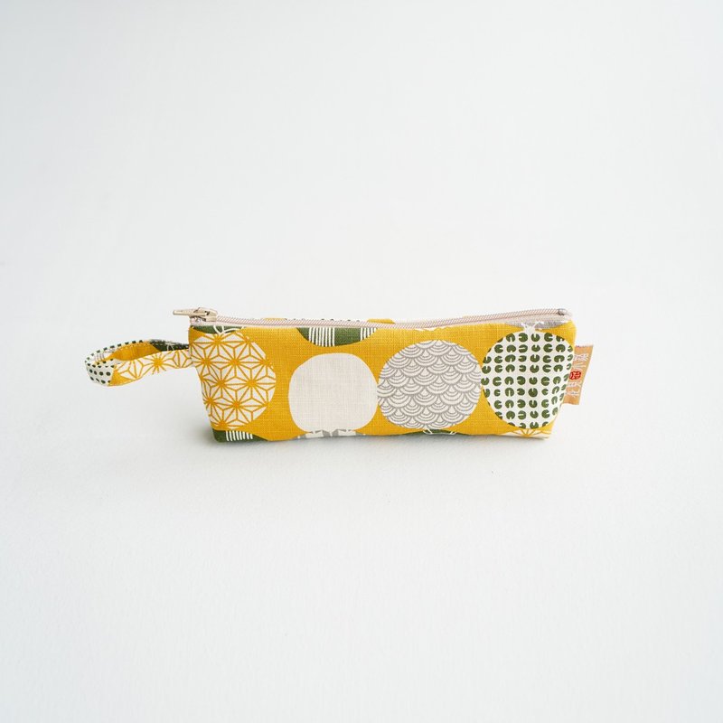 Stationery Gifts | Boat-shaped Pencil Case | Also suitable for tableware - กล่องดินสอ/ถุงดินสอ - ผ้าฝ้าย/ผ้าลินิน สีเหลือง