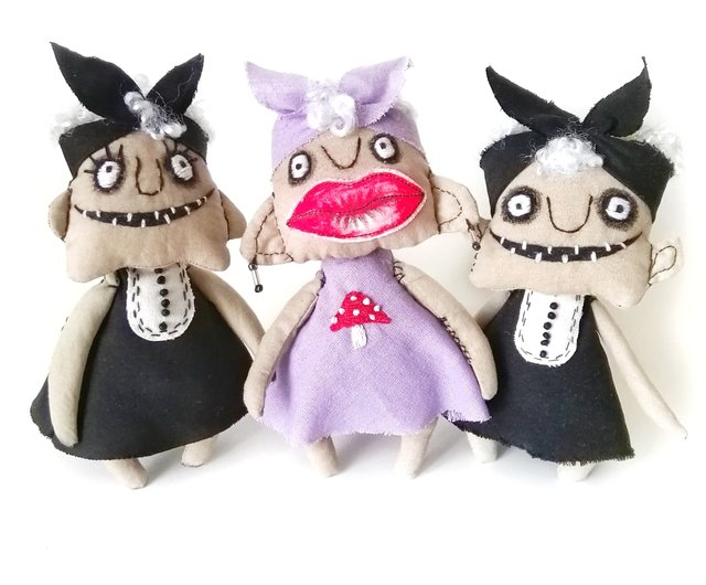 Small voodoo dolls on sale