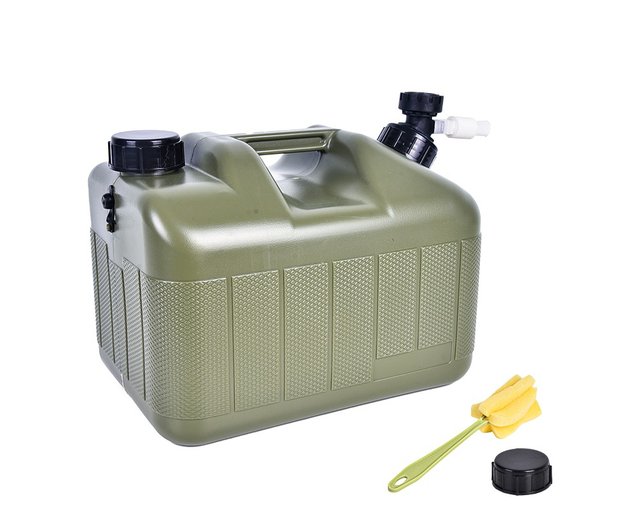 Collapsible Water Bucket, Foldable Water Sink Container 20L Portable for  Camping Army Green 