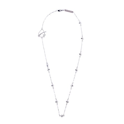 Miro Piazza 眼鏡吊鏈 | TEARS銀色 | 原創鏤空水滴型吊飾